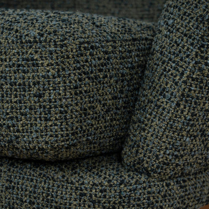 CLC10923-CA Fabric Swivel Armchair - Dusky Green