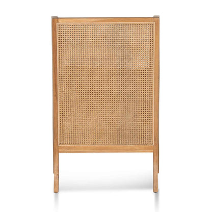 CLC6398-CH Wingback Rattan Armchair - Distress Natural - Sand White