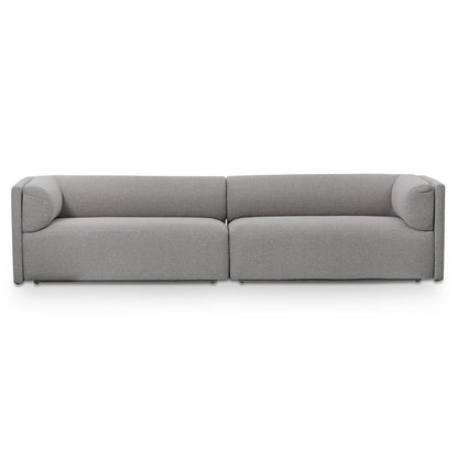 4 Seater Fabric Sofa - Grey