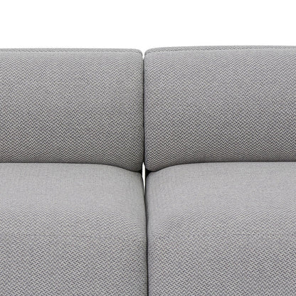 4 Seater Fabric Sofa - Grey