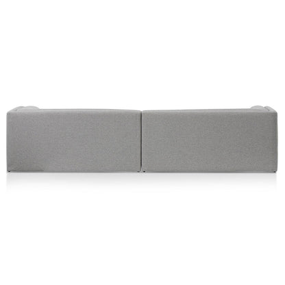 4 Seater Fabric Sofa - Grey