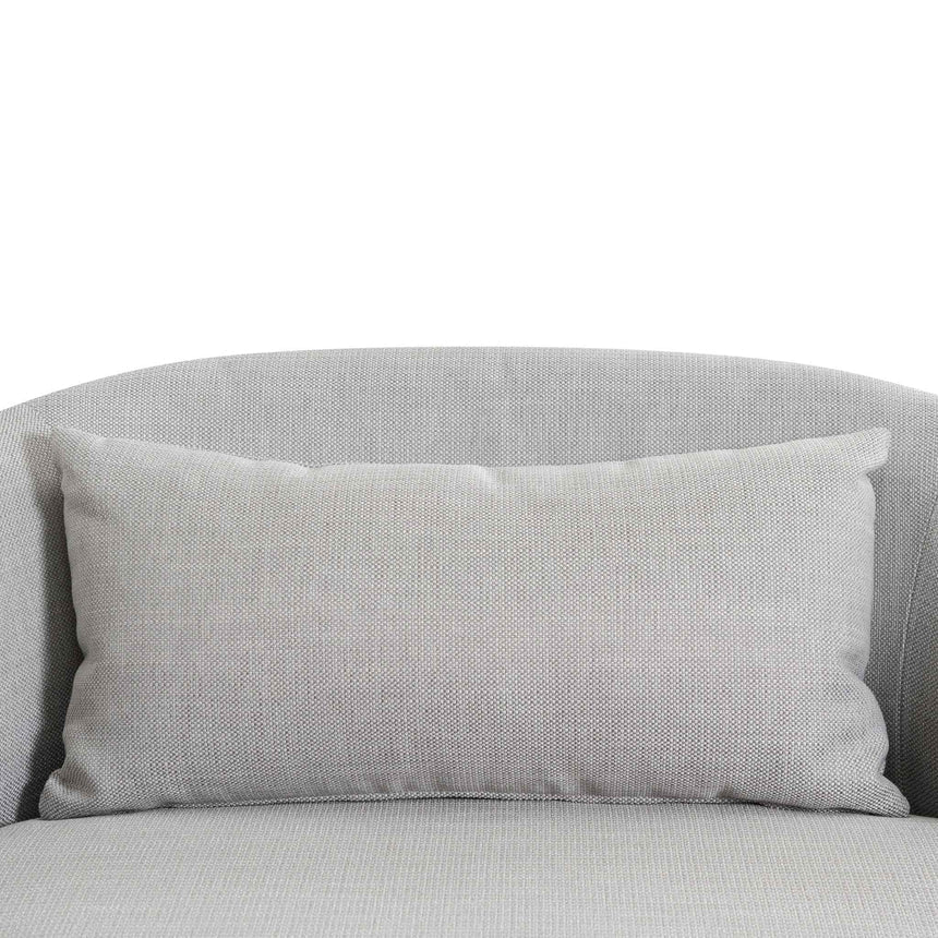 Fabric Armchair - Light Texture Grey