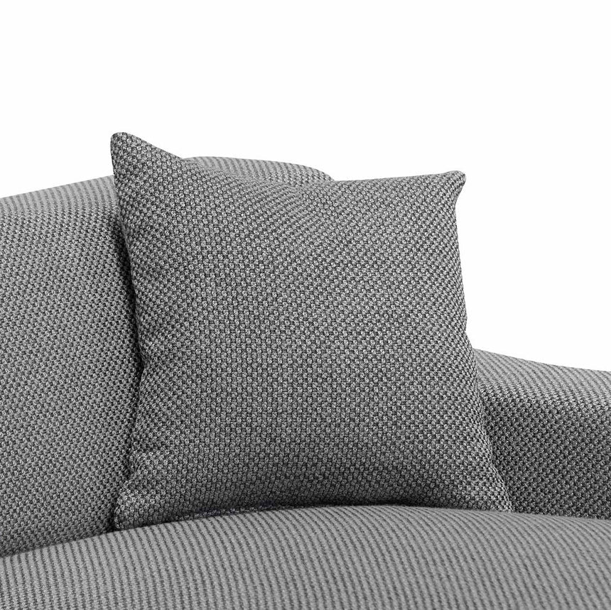 3 Seater Right Chaise Sofa - Noble Grey