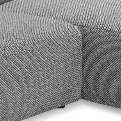3 Seater Right Chaise Sofa - Noble Grey