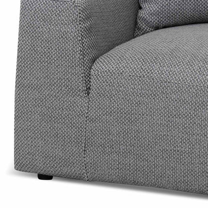 3 Seater Right Chaise Sofa - Noble Grey