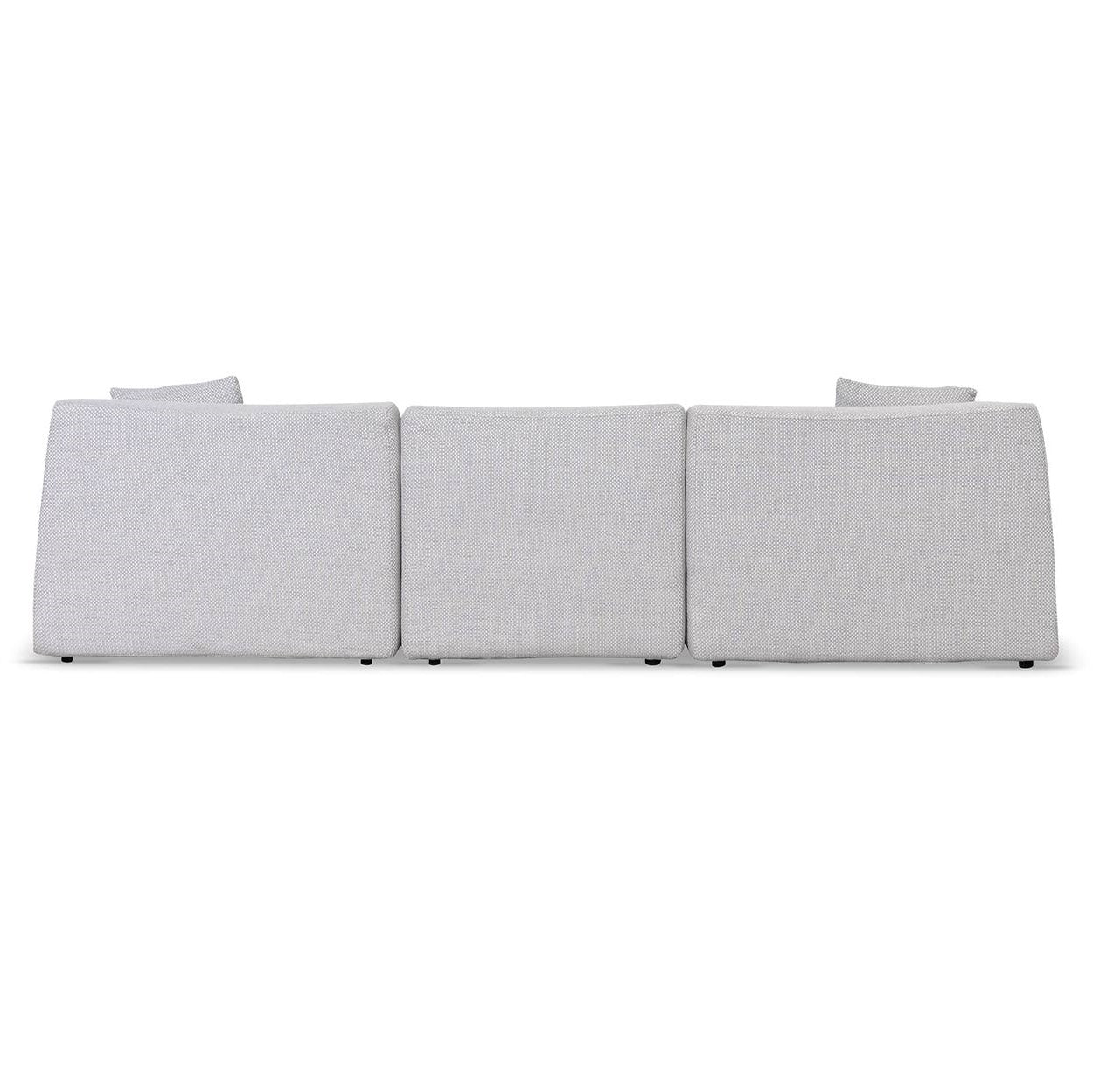 CLC6828-YY 3 Seater Left Chaise Sofa - Passive Grey