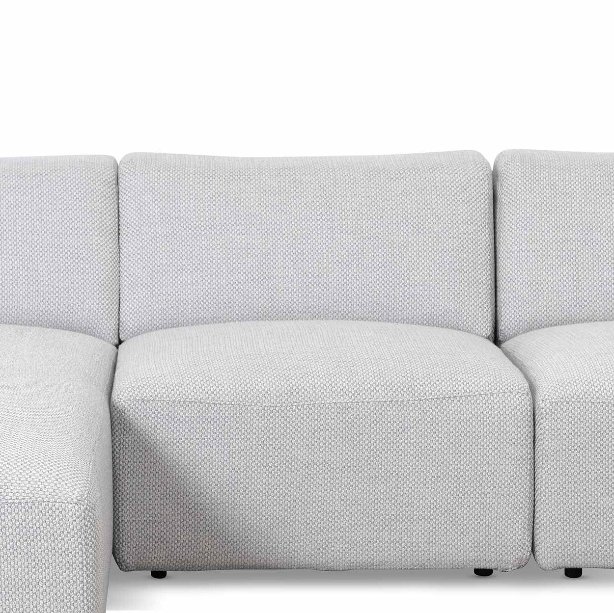 CLC6828-YY 3 Seater Left Chaise Sofa - Passive Grey