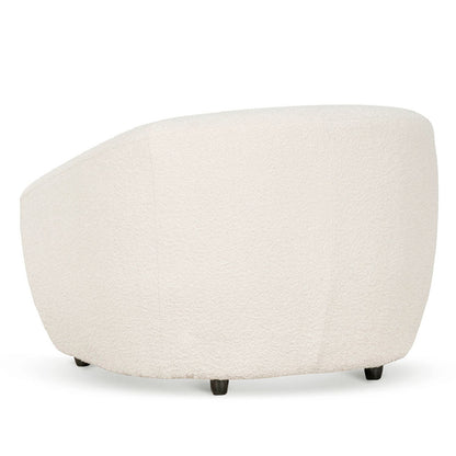 CLC6830-CA Armchair - Ivory White Boucle
