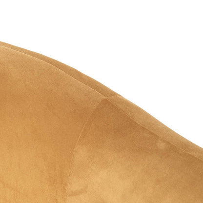 Fabric Armchair - Mustard
