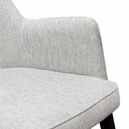 Fabric Lounge Chair - Silver Grey