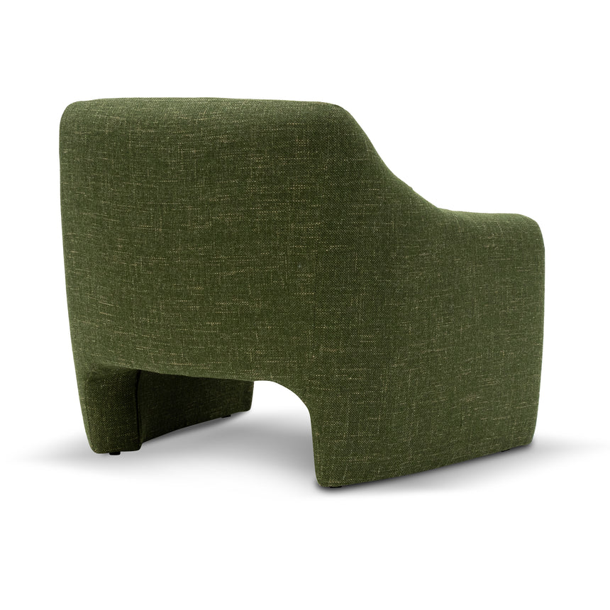 Fabric Armchair - Khaki Green