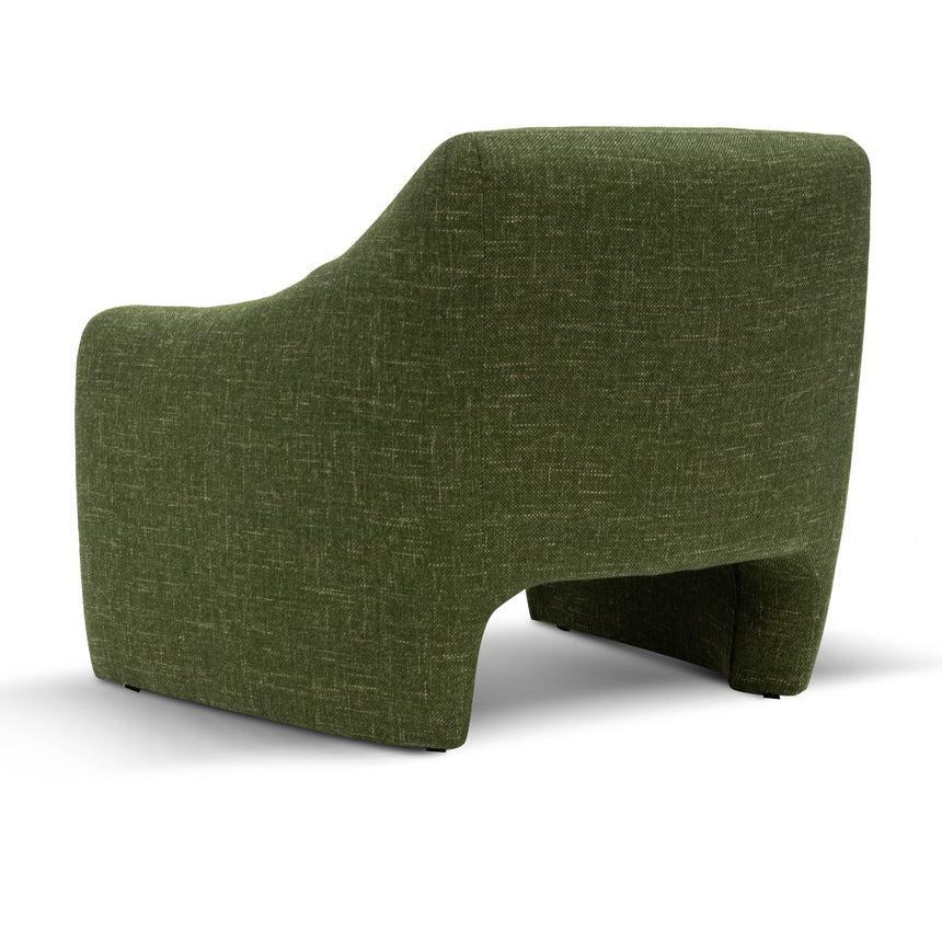 Fabric Armchair - Khaki Green