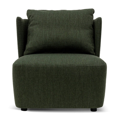 Fabric Armchair - Fir Green