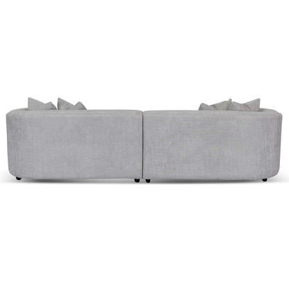 CLC8119-CA 4 Seater Sofa - Light Grey Fleece - Last one