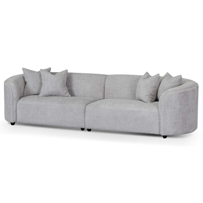 CLC8119-CA 4 Seater Sofa - Light Grey Fleece - Last one