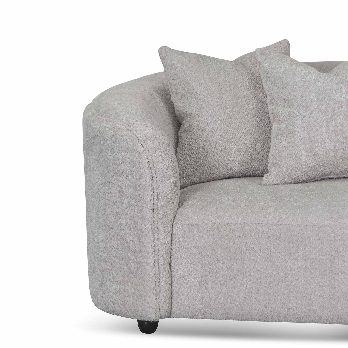 CLC8119-CA 4 Seater Sofa - Light Grey Fleece - Last one