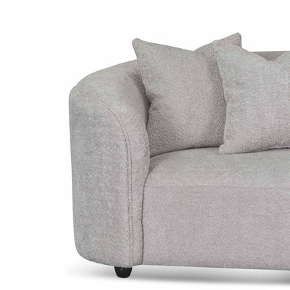 CLC8119-CA 4 Seater Sofa - Light Grey Fleece - Last one