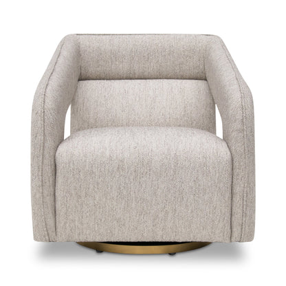 CLC8220-CA Swivel Armchair - Light Grey