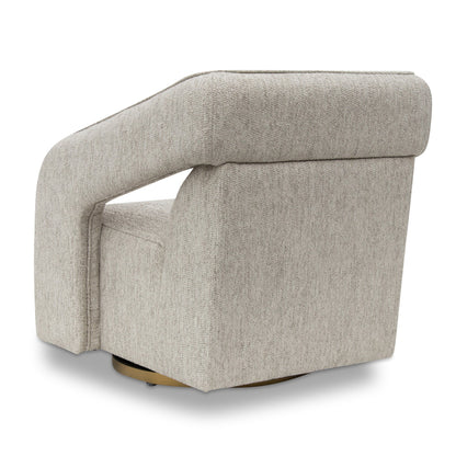 CLC8220-CA Swivel Armchair - Light Grey