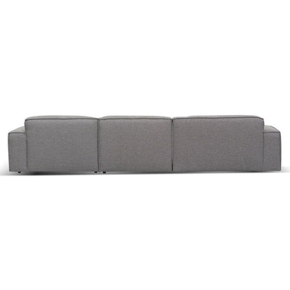 Left Chaise Sofa - Graphite Grey