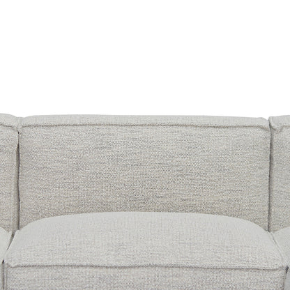 CLC8331-KSO Right Chaise Fabric Sofa - Fog Grey
