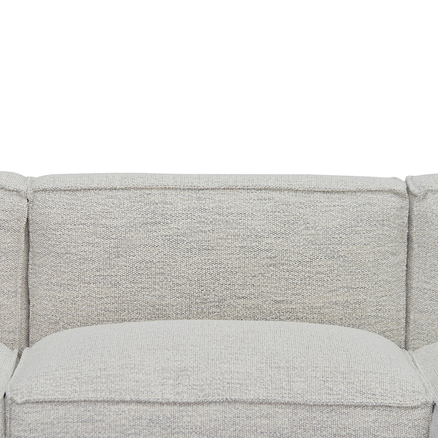 Right Chaise Fabric Sofa - Fog Grey