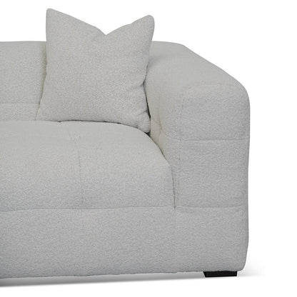 Left Chaise Sofa - Pearl Boucle