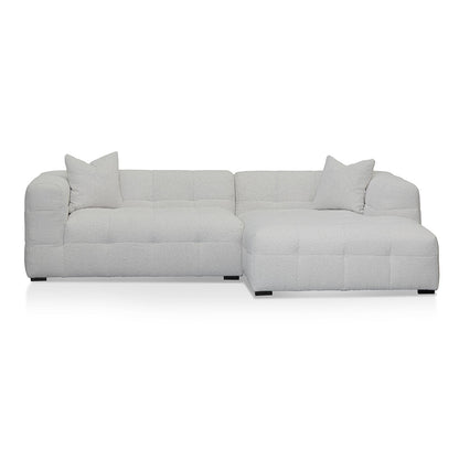 CLC8474-CA Right Chaise Sofa - Pearl Boucle