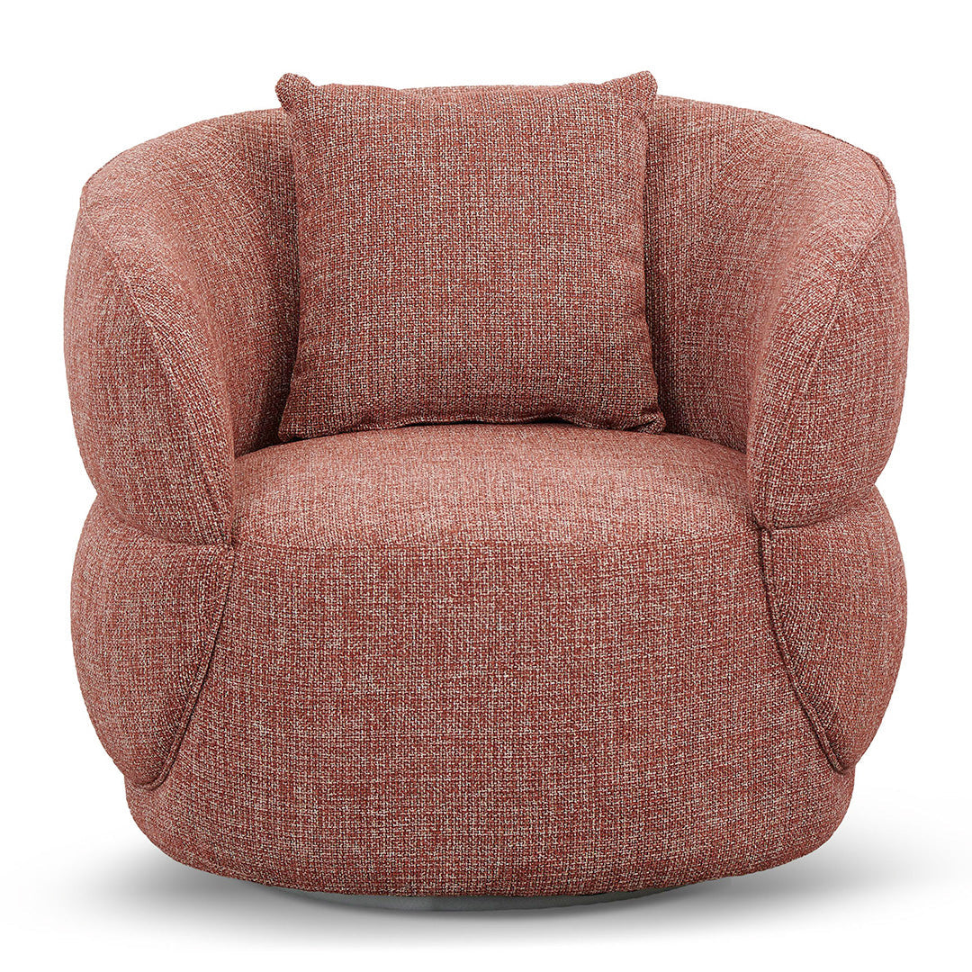 CLC8566-CA Swivel Armchair - Moss Rust Orange