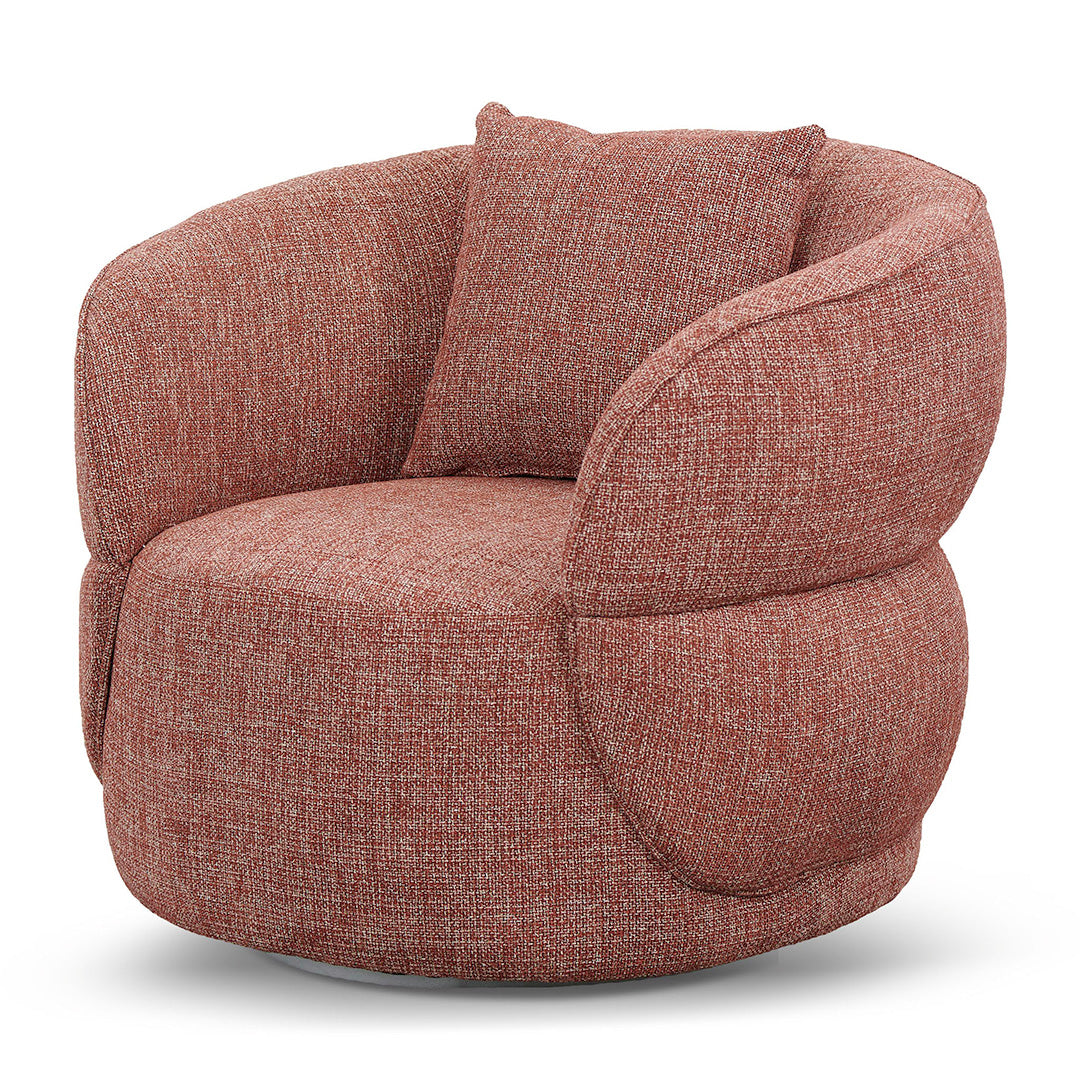 CLC8566-CA Swivel Armchair - Moss Rust Orange