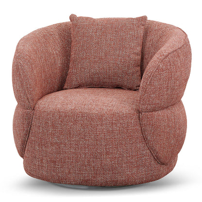 CLC8566-CA Swivel Armchair - Moss Rust Orange