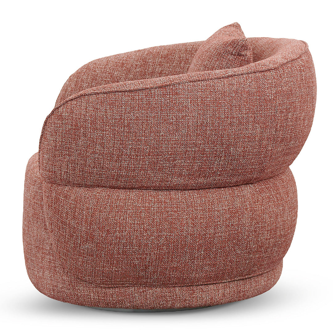 CLC8566-CA Swivel Armchair - Moss Rust Orange