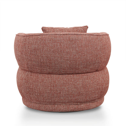 CLC8566-CA Swivel Armchair - Moss Rust Orange