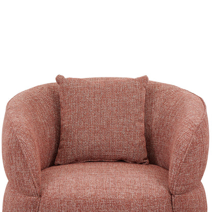 CLC8566-CA Swivel Armchair - Moss Rust Orange