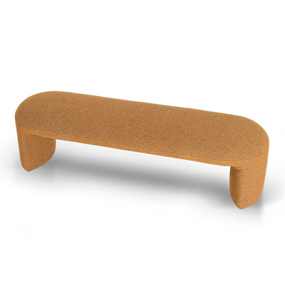 CLC8669-YY 1.5m Long Ottoman Bench - Brown Boucle