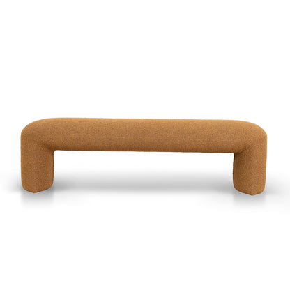 CLC8669-YY 1.5m Long Ottoman Bench - Brown Boucle
