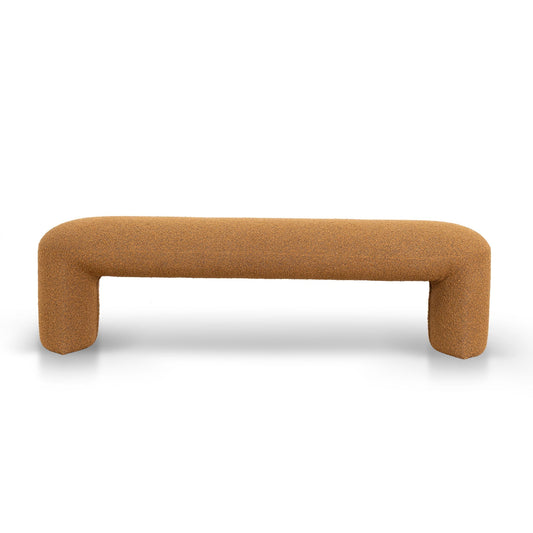 CLC8669-YY 1.5m Long Ottoman Bench - Brown Boucle