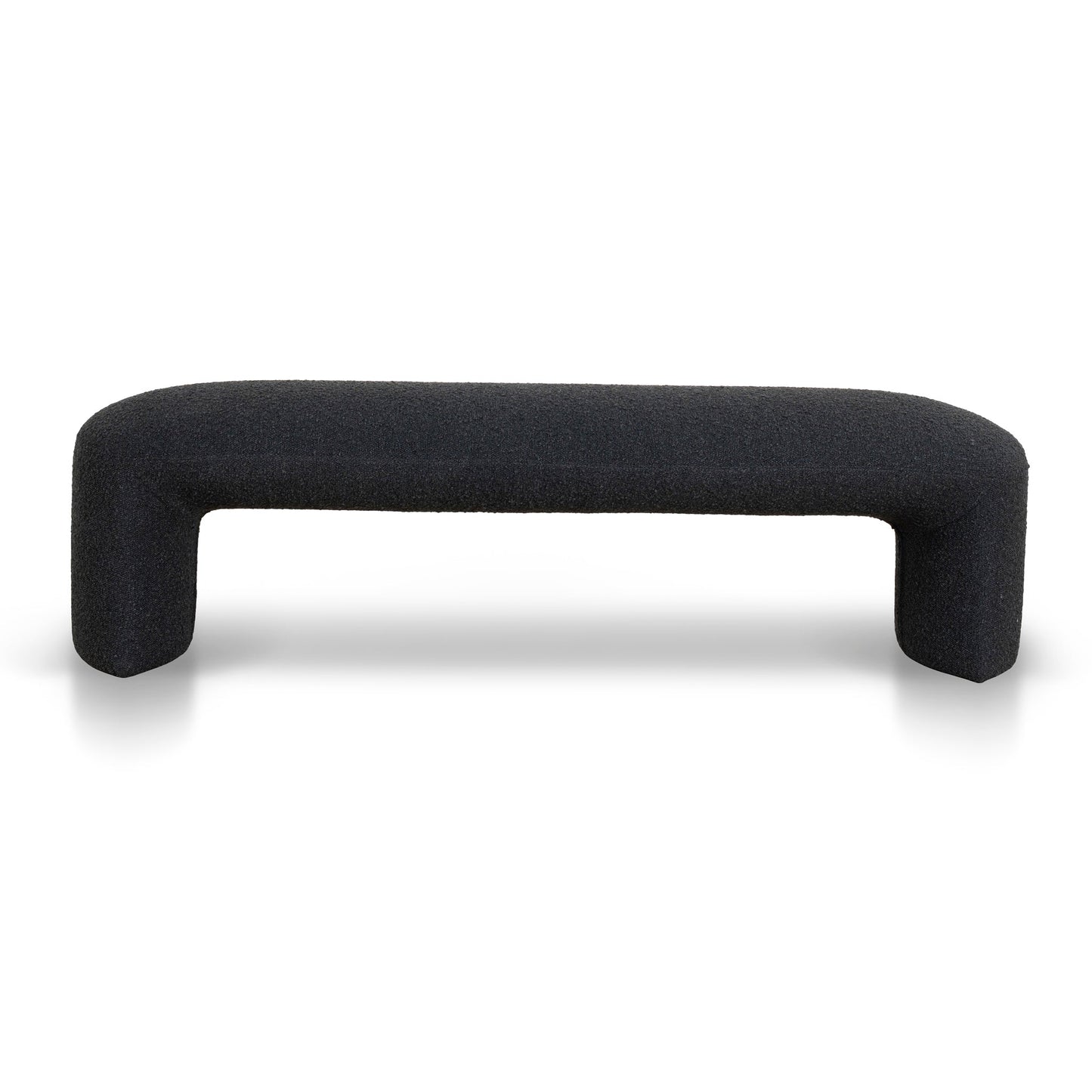 CLC8670-YY 1.5m Long Ottoman Bench - Charcoal Boucle