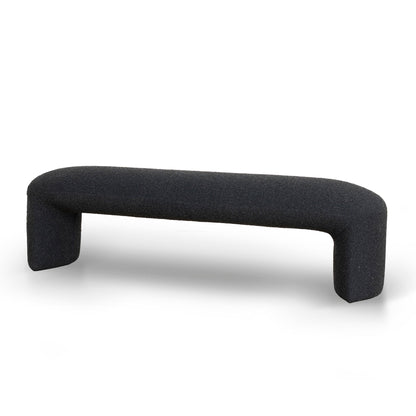 CLC8670-YY 1.5m Long Ottoman Bench - Charcoal Boucle