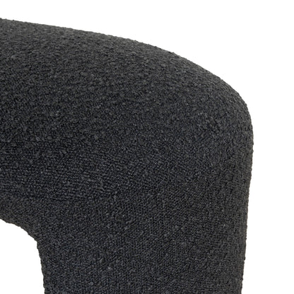 CLC8670-YY 1.5m Long Ottoman Bench - Charcoal Boucle