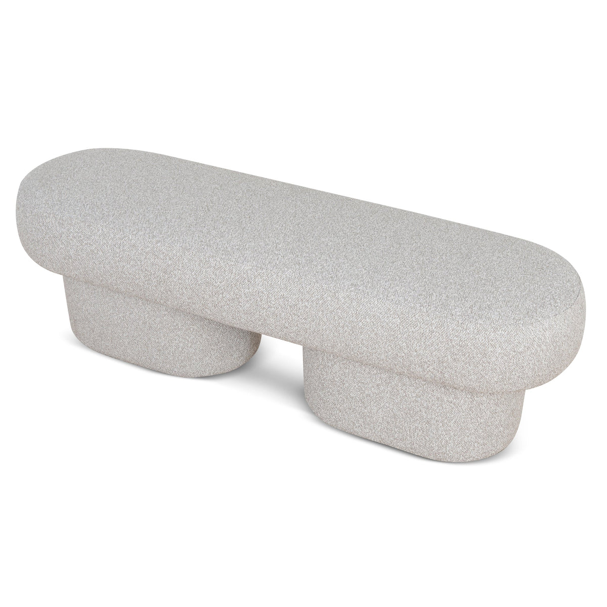 Kopitar 1.5m Ottoman Bench – Clay Grey – view 3