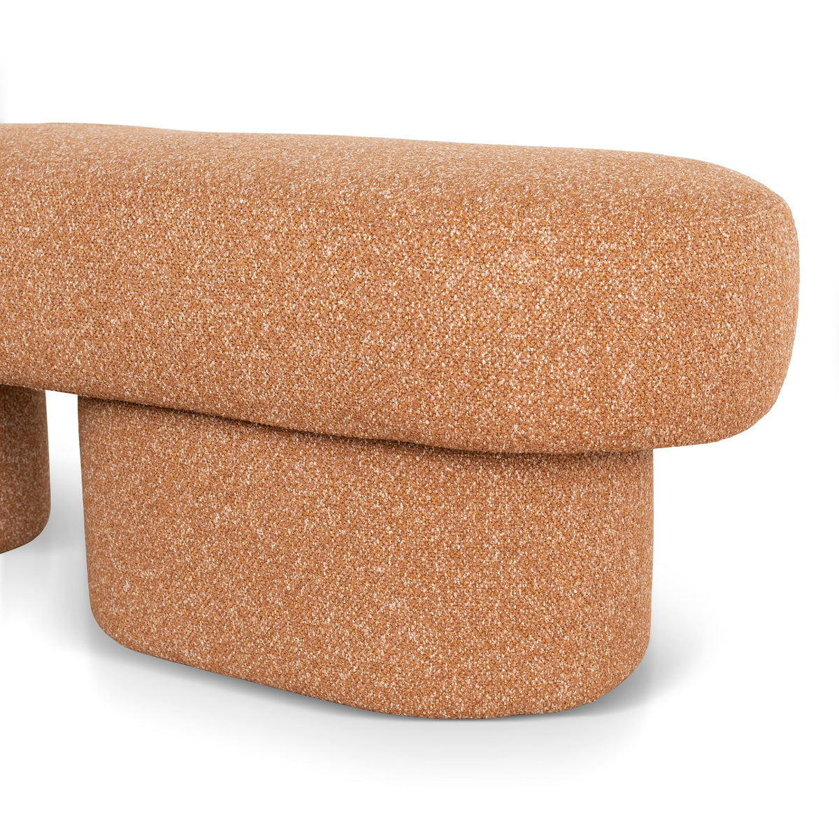Kopitar 1.5m Ottoman Bench – Copper Brown – view 5