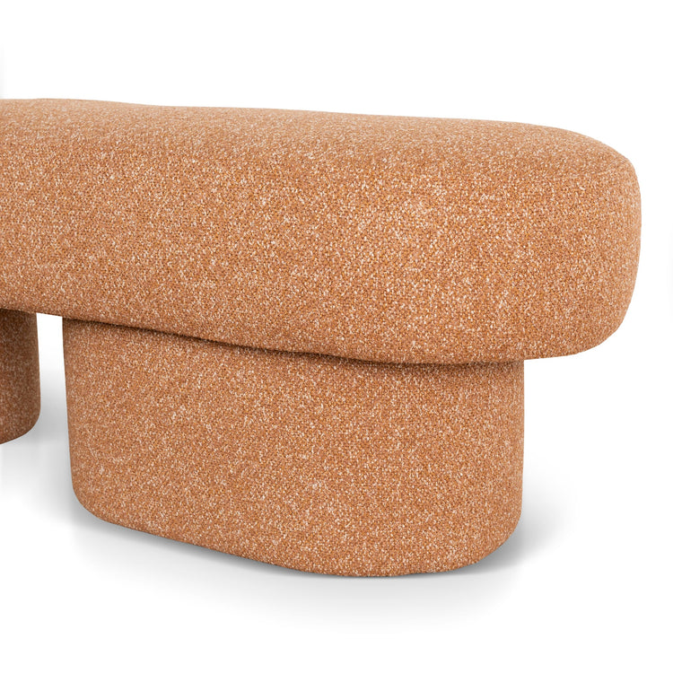 Kopitar 1.5m Ottoman Bench – Copper Brown – view 5