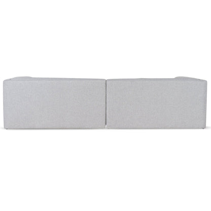 Right Chaise Sofa - Grey