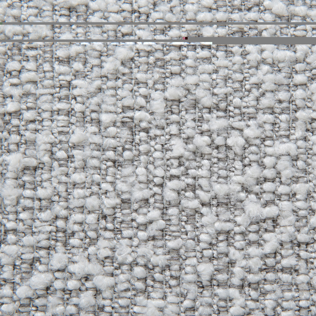 CLC8843-BS 3 Seater Fabric Sofa - Silver Grey Boucle