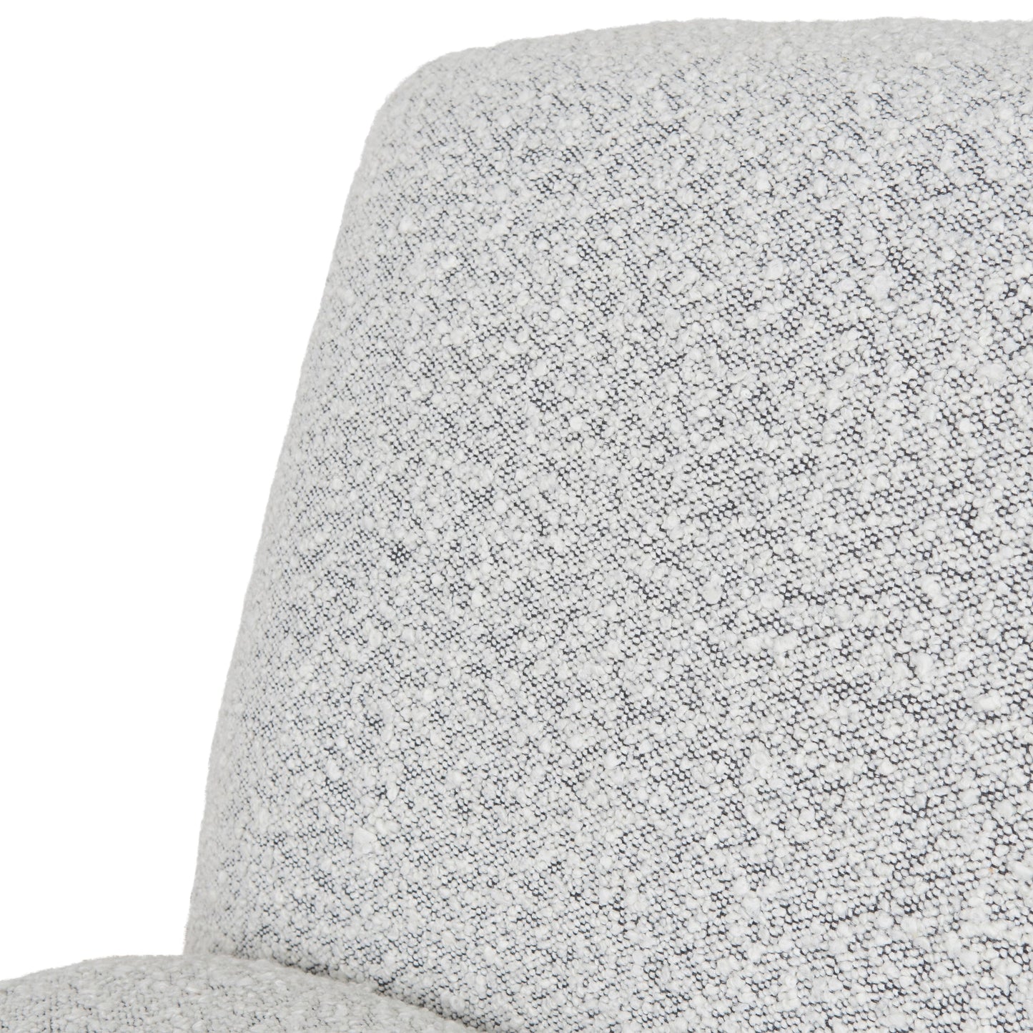 CLC8907-CA Armchair - Charcoal White Boucle