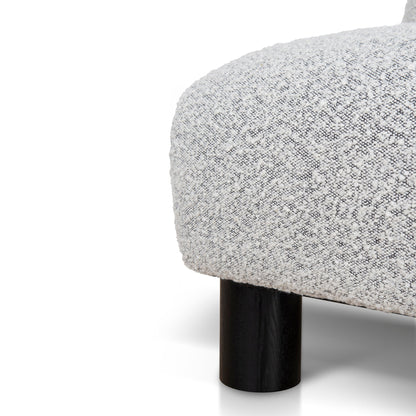 CLC8907-CA Armchair - Charcoal White Boucle