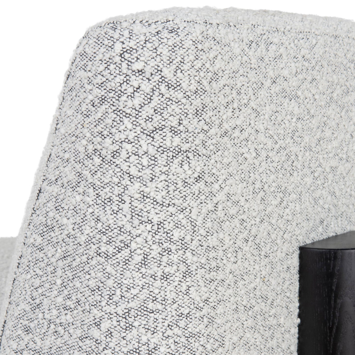 CLC8907-CA Armchair - Charcoal White Boucle