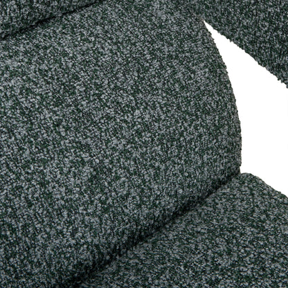 CLC8910-CA Swivel Armchair - Green Boucle