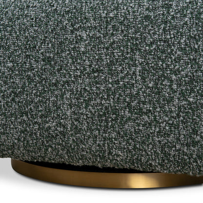 CLC8910-CA Swivel Armchair - Green Boucle